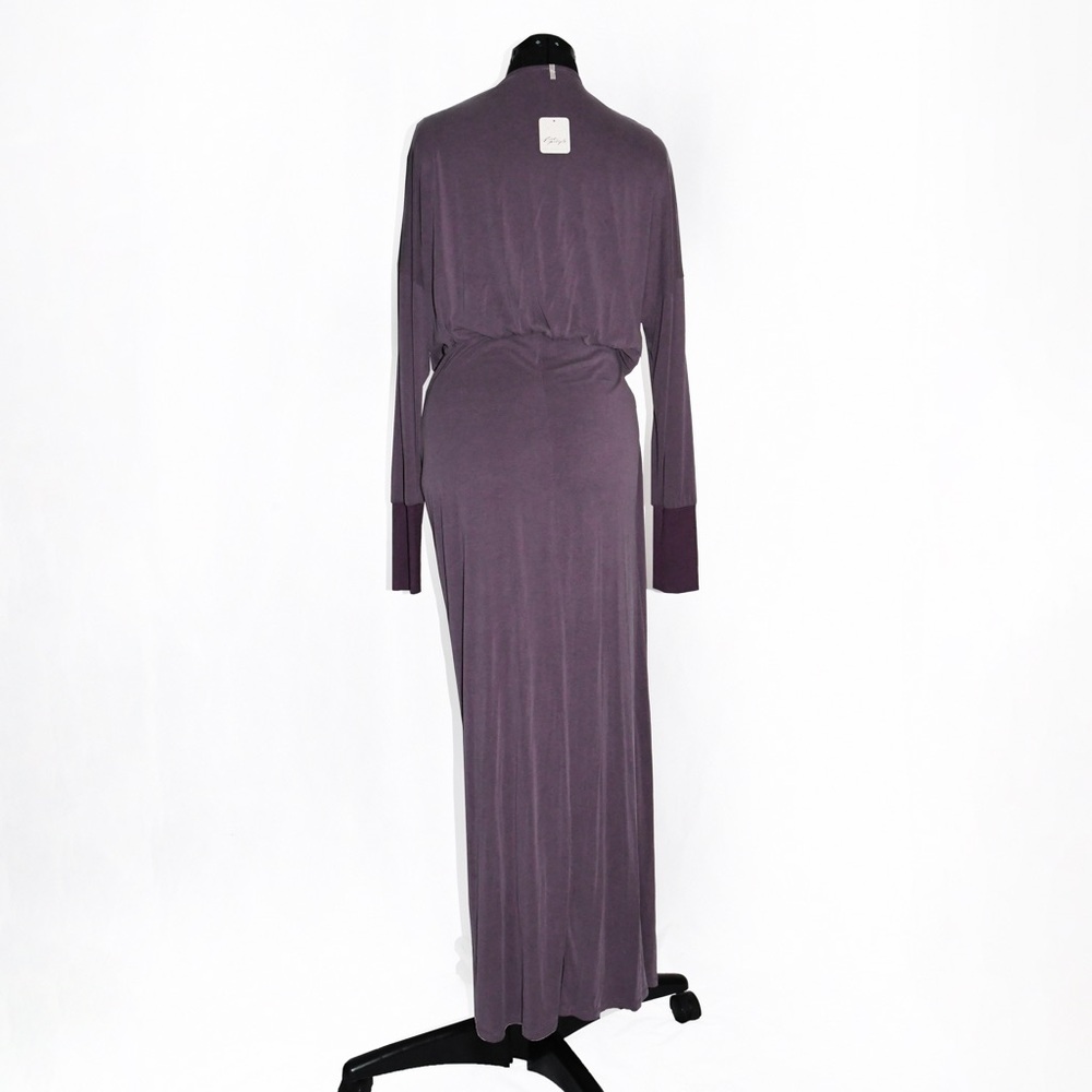 Free People Riley Cupra Wrap Maxi Dress - Picture 5 of 7